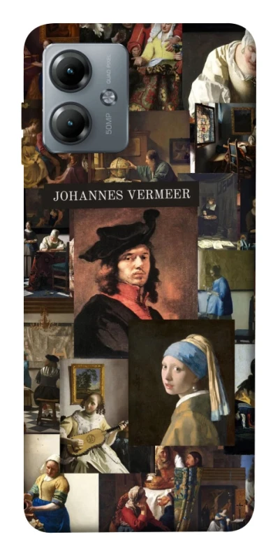 Чехол на Motorola Moto G14 Johannes Vermeer фото 1 из 1