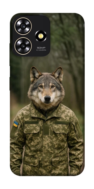 Чохол на ZTE Blade A73 4G Вовк захисник фото 1 з 1