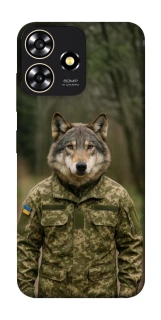 Чехол на ZTE Blade A73 4G Волк защитник фото 1 из 1