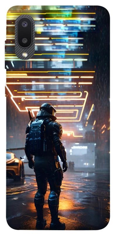 Чохол на Samsung Galaxy A02 Cyber character фото 1 з 1
