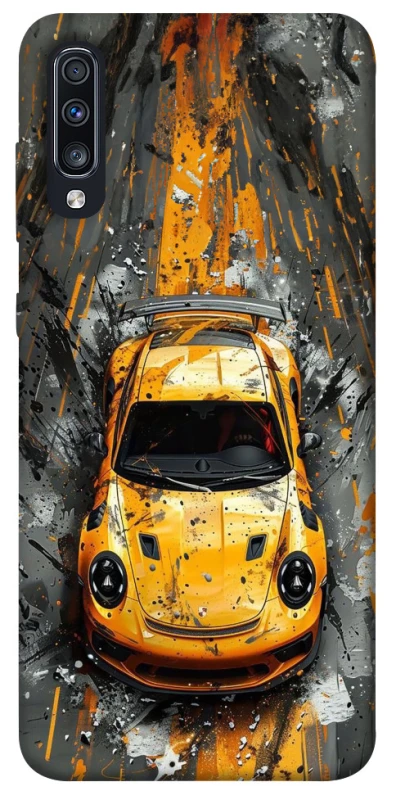 Чехол на Samsung Galaxy A70 (A705F) Drawn Porsche фото 1 из 1