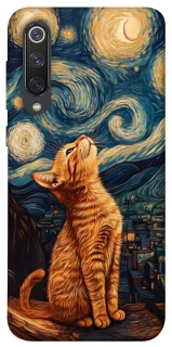 Чехол на Xiaomi Mi 9 SE van gogh cat фото 1 из 1