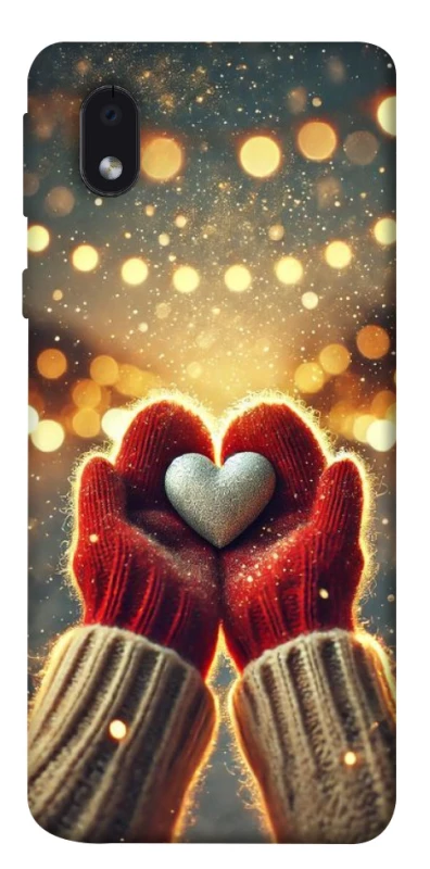 Чехол на Samsung Galaxy M01 Core / A01 Core Heart in hand фото 1 из 1