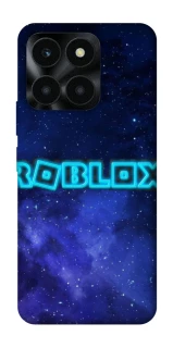 Чехол на Huawei Honor X6a Roblox Space Logo Blue фото 1 из 1
