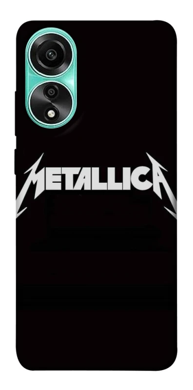 Чохол на Oppo A78 4G Metallica logo фото 1 з 1