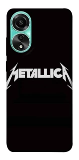 Чехол на Oppo A78 4G Metallica logo фото 1 из 1