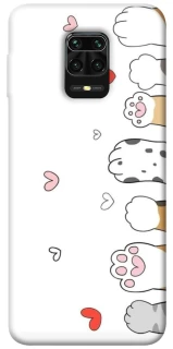 Чехол на Xiaomi Redmi Note 9s / Note 9 Pro / Note 9 Pro Max Paws фото 1 из 1