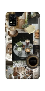 Чехол на ZTE Blade A31 Coffee collage ver.4 фото 1 из 1