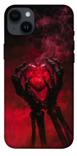 Чехол на Apple iPhone 14 Plus (6.7") Heart in the hands of a skeleton фото 1 из 1