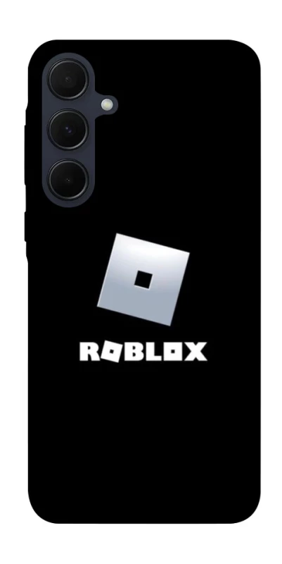 Чохол на Samsung Galaxy A55 Roblox logo black фото 1 з 1