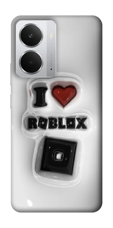 Чохол на Realme 14 I love Roblox фото 1 з 1