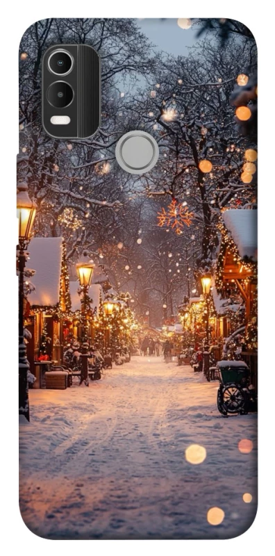 Чохол на Nokia C21 Plus Новорічний v50 фото 1 з 1