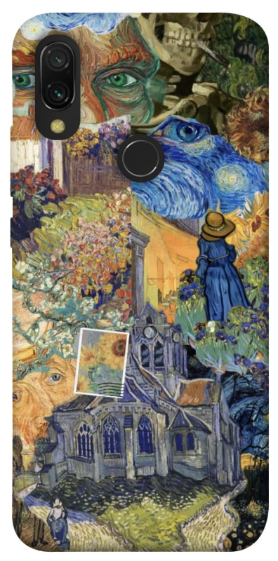 Чохол на Xiaomi Redmi 7 Van Gogh collage фото 1 з 1