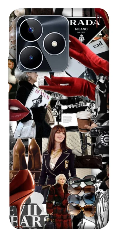 Чохол на Realme C53 Fashion collage ver.13 фото 1 з 1
