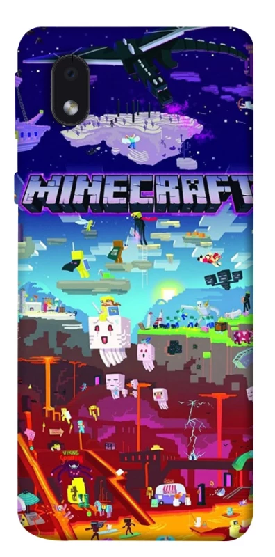Чехол на Samsung Galaxy M01 Core / A01 Core Minecraft world фото 1 из 1