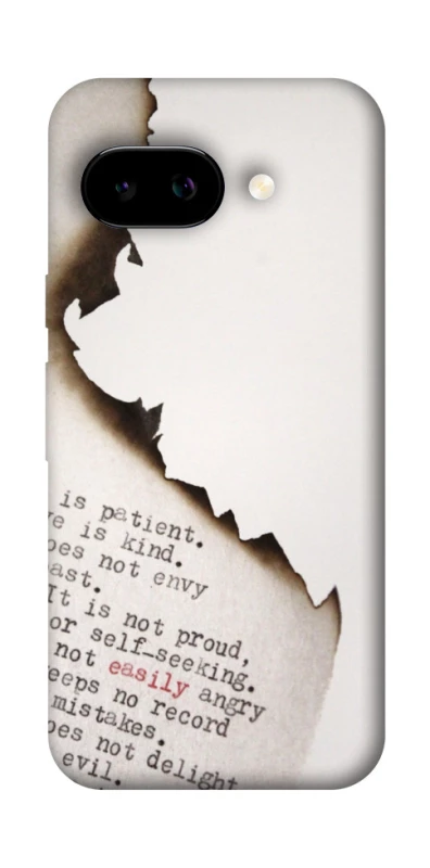 Чехол на Google Pixel 9a Стихи фото 1 из 1