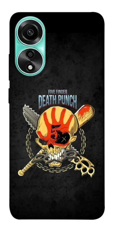 Чехол на Oppo A78 4G Five finger death punch ver.2 фото 1 из 1