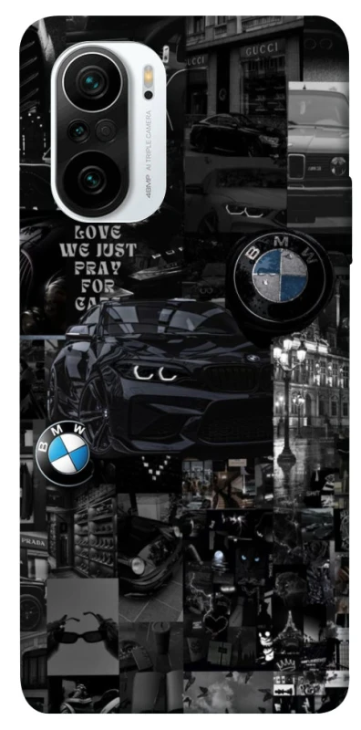 Чохол на Xiaomi Redmi K40 / K40 Pro / K40 Pro+ / Poco F3 BMW collage ver.3 фото 1 з 1
