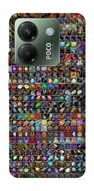 Чохол на Xiaomi Poco M7 pro 5G Inventory menu ver.1 фото 1 з 1