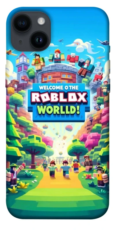 Чехол на Apple iPhone 14 Plus (6.7") Roblox World фото 1 из 1
