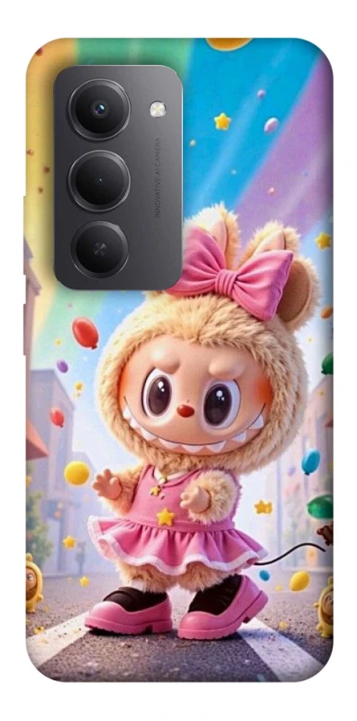 Чехол на Xiaomi Redmi 15 (EU) Labubu rainbow фото 1 из 1