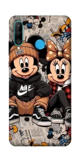 Чехол на Huawei P30 lite Miki & Mini фото 1 из 1