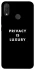 Чохол на Huawei P Smart+ (nova 3i) Privacy is luxury фото 1 з 1