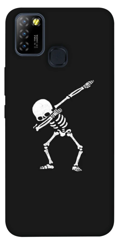 Чохол на Infinix Hot 10 Lite Halloween skeleton фото 1 з 1