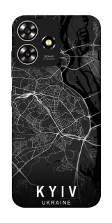 Чехол на ZTE Blade A73 4G Kyiv map фото 1 из 1