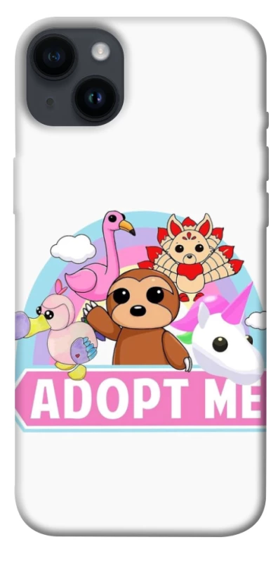 Чехол на Apple iPhone 14 Plus (6.7") Adopt Me Pets Logo фото 1 из 1