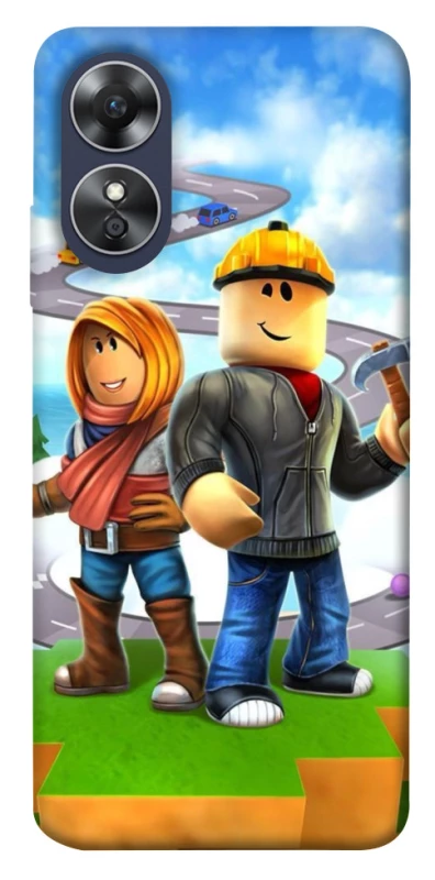 Чохол на Oppo A17 Roblox Builder Adventure фото 1 з 1