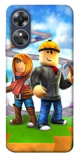 Чехол на Oppo A17 Roblox Builder Adventure фото 1 из 1