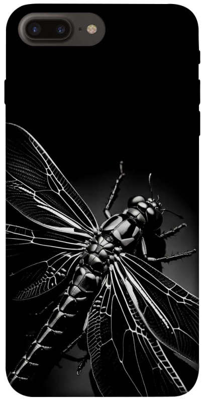 Чехол на Apple iPhone 7 plus / 8 plus Black dragonfly фото 1 из 1