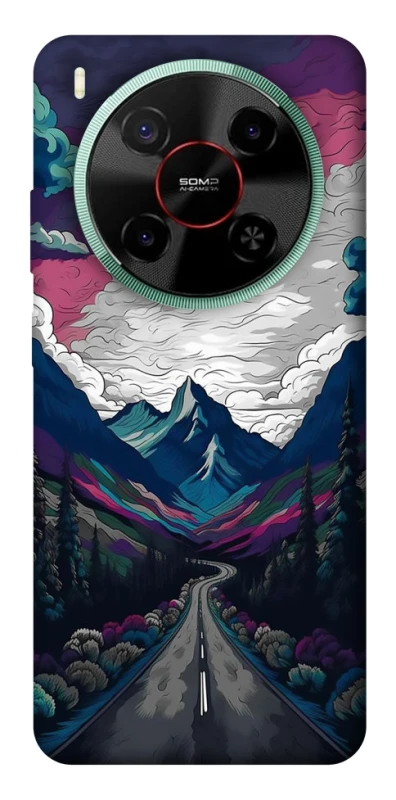 Чохол на ZTE Nubia V70 Max Намальовані гори фото 1 з 1