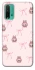 Чохол на Xiaomi Redmi Note 9 4G / Redmi 9 Power Pink bows and Labubus фото 1 з 1