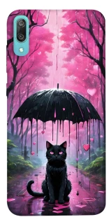Чохол на Huawei Y6 Pro (2019) Black cat фото 1 з 1
