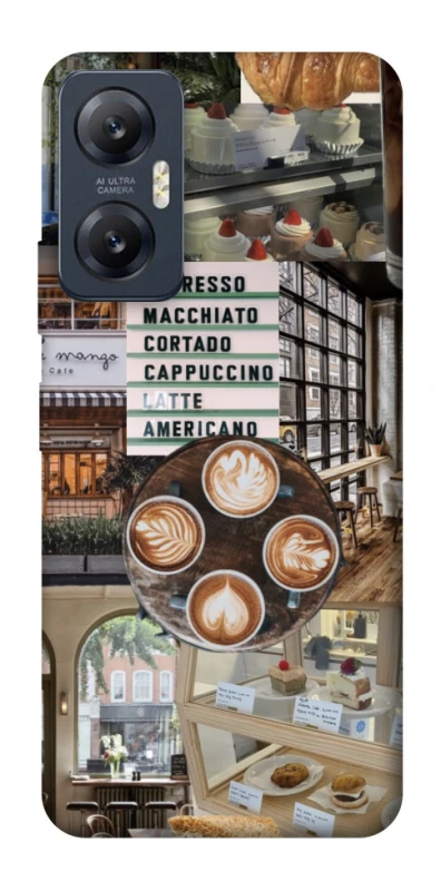 Чохол на Infinix Hot 20 5G Coffee collage ver.5 фото 1 з 1