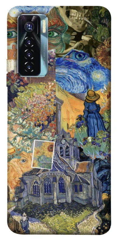 Чохол на TECNO Camon 17 Pro Van Gogh collage фото 1 з 1