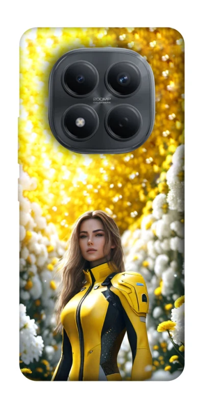 Чехол на Xiaomi Redmi Note 15 Pro 4G Cyber space girl ver.2 фото 1 из 1