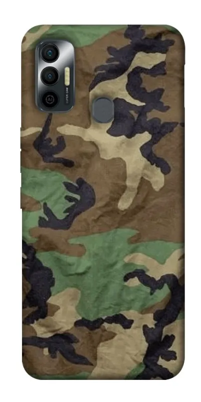 Чехол на TECNO Spark 7 Camouflage v12 фото 1 из 1