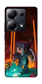 Чехол на Xiaomi Poco M6 Pro 4G Minecraft game adventure фото 1 из 1