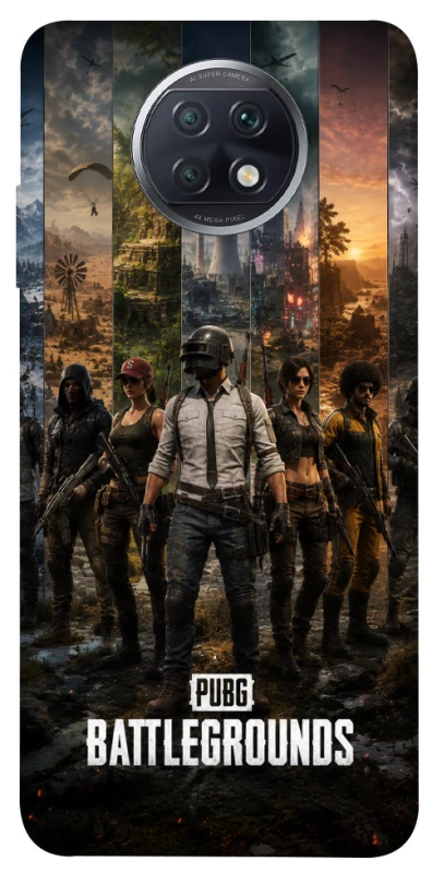 Чехол на Xiaomi Redmi Note 9 5G / Note 9T PUBG фото 1 из 1