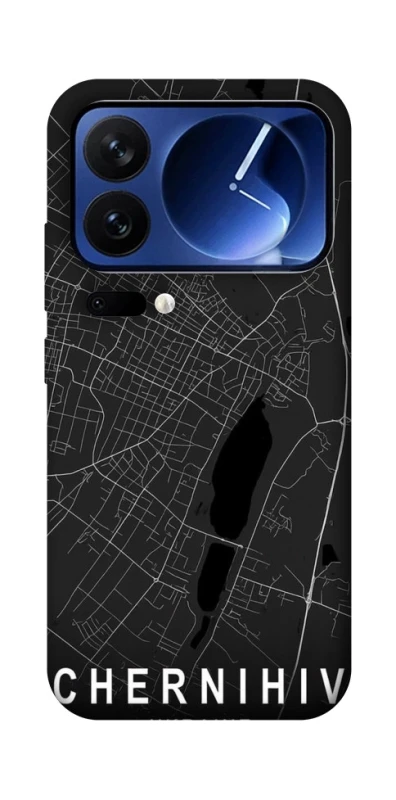 Чохол на Xiaomi 17 Pro Chernihiv map фото 1 з 1