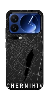 Чехол на Xiaomi Poco F7 Ultra Chernihiv map фото 1 из 1