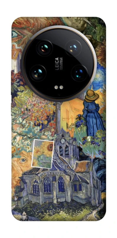 Чохол на Xiaomi 14 Ultra Van Gogh collage фото 1 з 1