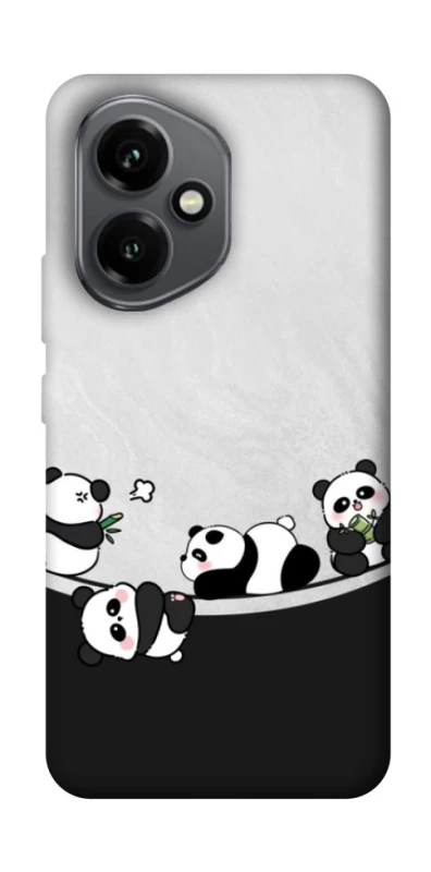 Чехол на Honor 400 Four pandas фото 1 из 1