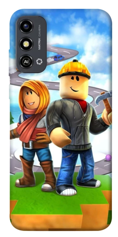 Чохол на ZTE Blade A53 Roblox Builder Adventure фото 1 з 1