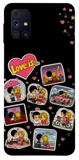 Чехол на Samsung Galaxy M31s Love is ver.3 фото 1 из 1