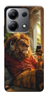 Чехол на Xiaomi Redmi Note 13 4G Лев v2 фото 1 из 1