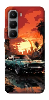 Чохол на Infinix Hot 60 Pro+ Car at sunset фото 1 з 1